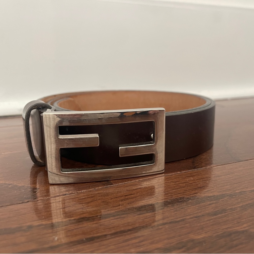 Fendi Authentic Leather Belt